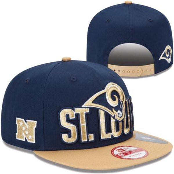 NFL St. Louis Rams NE Snapback Hat 01